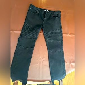 RSQ LONDON SKINNY BLACK JEANS 36x32